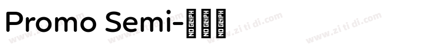 Promo Semi字体转换
